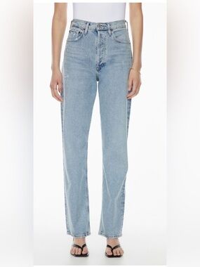 Citizens Of Humanity Light Wash Straight Leg Eva Jeans